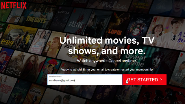 Buka Halaman Netflix Indonesia