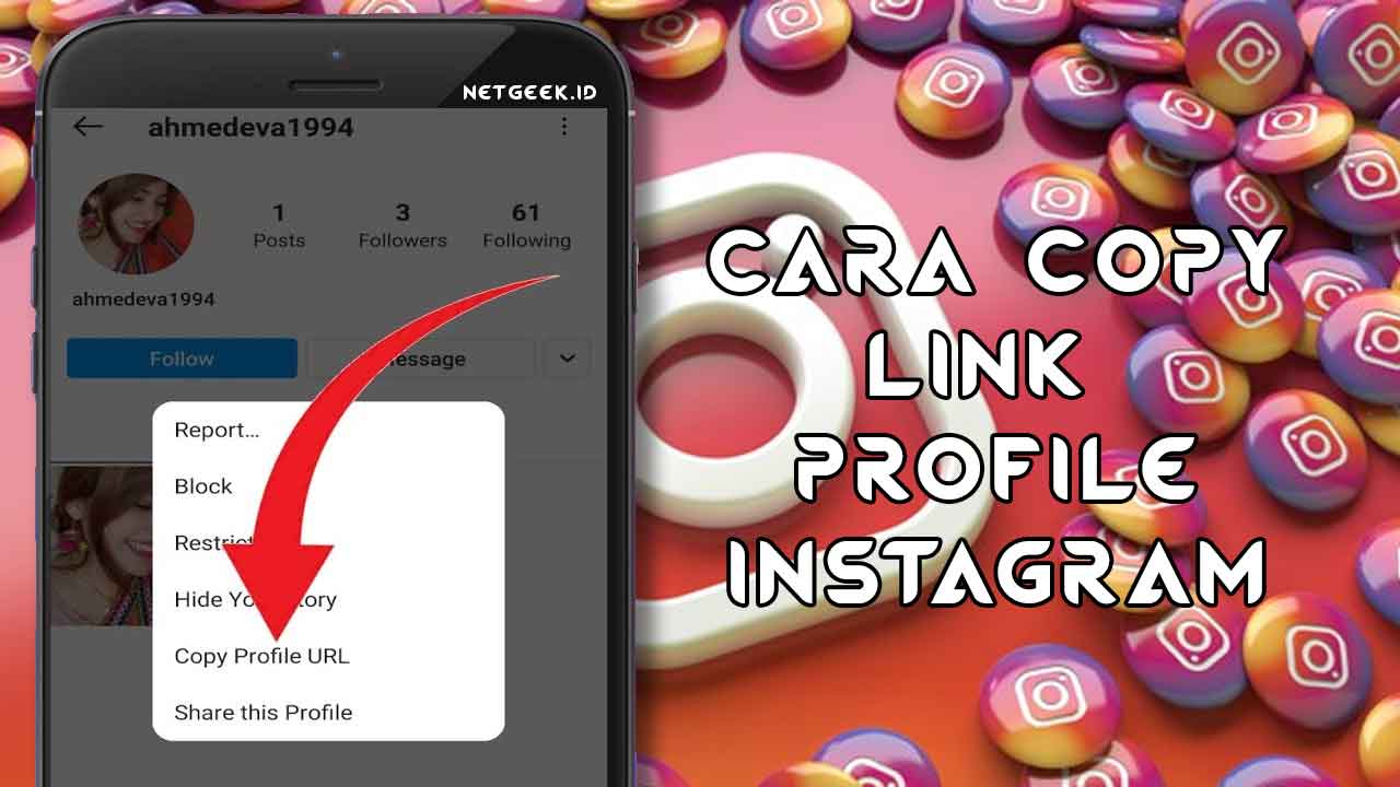 Cara Copy Link Profil Instagram